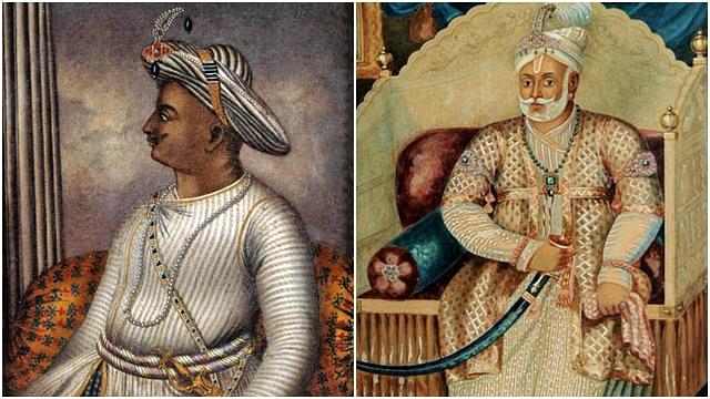 Tipu Sultan/Karthika Thirunal Rama Varma (Wikimedia Commons)
