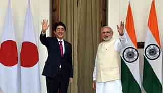Modi and Abe set for crucial talks.  (MONEY SHARMA/AFP/GettyImages