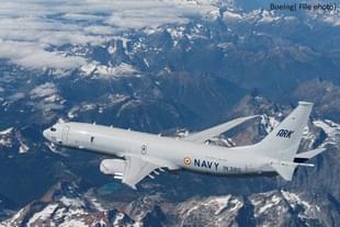 P8I submarine killer, maritime reconnaissance aircraft. Picture Credit: Boeing