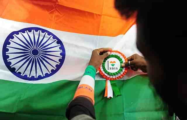 Representative image of the Tricolour. Photo credit: ARUN SANKAR/AFP/Getty Images