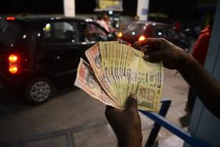 A petrol station in India (DIPTENDU DUTTA/AFP/Getty Images)