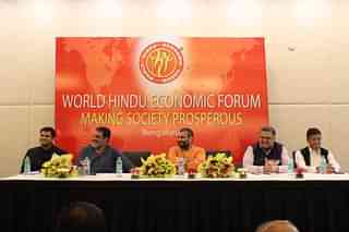 A previous World Hindu Economic Forum event held in Bengaluru (Photo: <a href="https://www.facebook.com/swamivigyananandji/photos/a.1526121460955372.1073741827.1488256614741857/1784670768433772/?type=3&amp;theater">Facebook</a>)