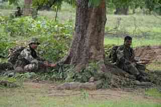 Central Reserve Police Force (CRPF) launched an anti-Naxal operation in Bijapur, Chhattisgarh. (NOAH SEELAM/AFP/Getty Images)