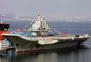 China’s first aircraft carrier, Liaoning (STR/AFP/GettyImages)