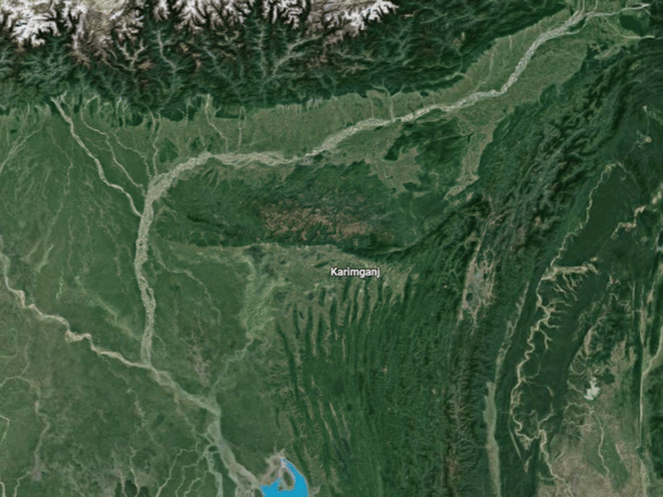 Karimganj district of Assam.