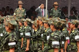 National 
Socialist Council of Nagalim (Isak-Muivah) outfit and chief negotiator 
for NSCN-IM. Photo credit: BIJU 
BORO/AFP/GettyImages