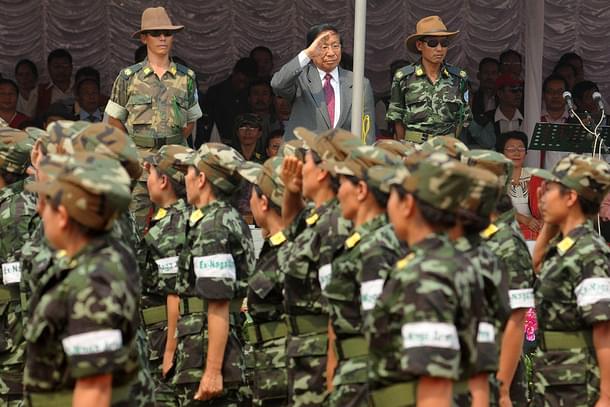 National 
Socialist Council of Nagalim (Isak-Muivah) outfit and chief negotiator 
for NSCN-IM. Photo credit: BIJU 
BORO/AFP/GettyImages