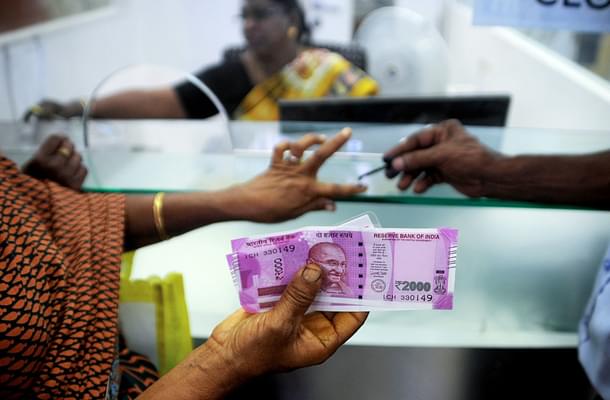 The new Rs 2000 note (ARUN SANKAR/AFP/Getty Images)