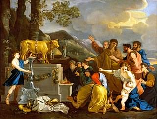 
Biblical episode of the Golden Calf

