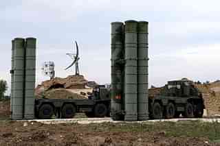 Russian S-400 Triumf missile system. (PAUL GYPTEAU/AFP/Getty Images)