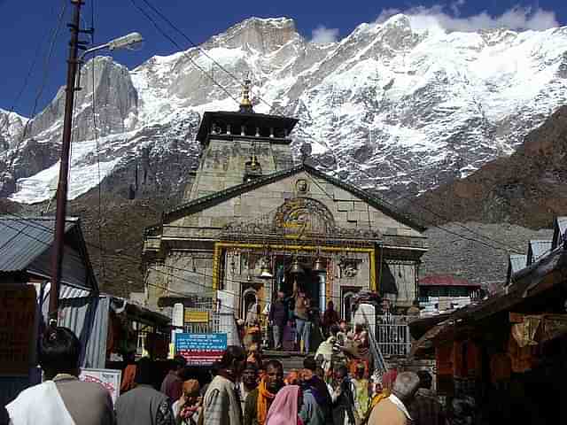 Kedarnath Temple, Uttarakhand (Atarax42/Wikimedia Commons)