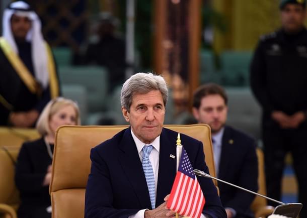 US Secretary of State John Kerry (FAYEZ NURELDINE/AFP/Getty Images)