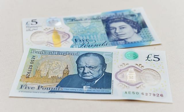 

The new £5 (Photo credit: JOE GIDDENS/AFP/Getty Images)