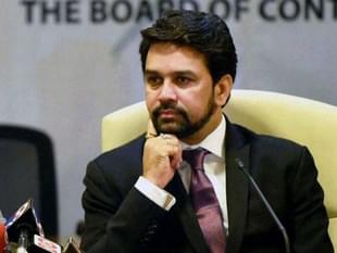 BCCI president Anurag Thakur.