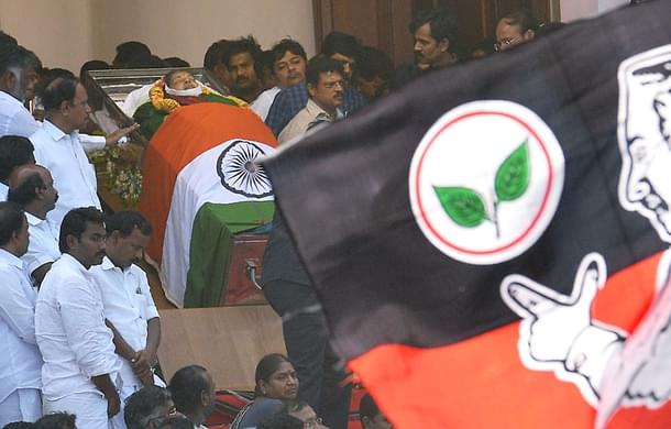 Jayalalithaa. Photo credits: MANJUNATH KIRAN/AFP/Getty Images