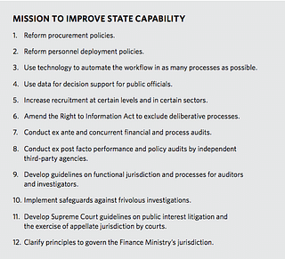 12 recommendations to improve state capability.&nbsp;