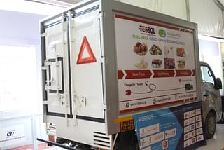 Tessol’s refrigerated van