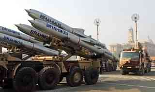 The BrahMos missile 