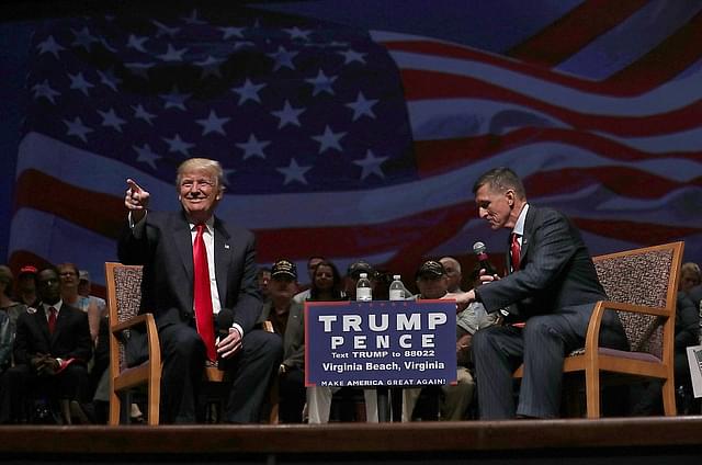 President-elect Donald Trump (L) and National Security Advisor Michael Flynn (Alex Wong/Getty Images)