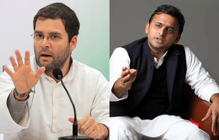 Rahul Gandhi and Akhilesh Yadav.