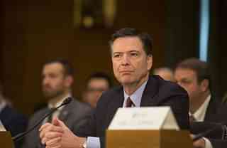 
FBI Director James Comey testifies during a Senate hearing. (TASOS KATOPODIS/AFP/Getty Images)

