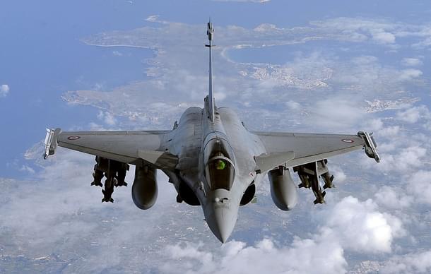 A French Rafale 
fighter jet from the Istres military airbase (GERARD JULIEN/AFP/Getty Images)