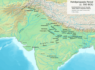 Mahajanpadas in India (Avantiputra7/Wikimedia Commons)&nbsp;