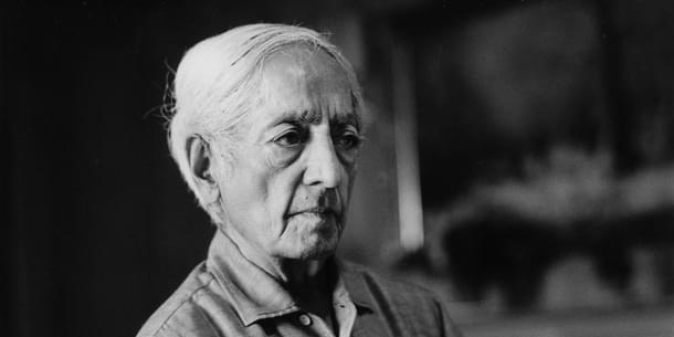 J Krishnamurti