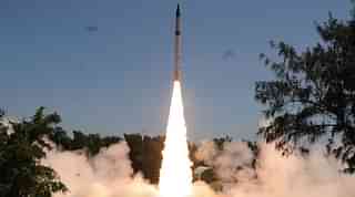 Agni-IV missile developed by DRDO. 