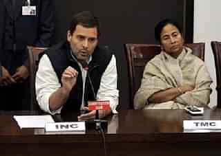 Rahul Gandhi and Mamata Banerjee. (GettyImages)