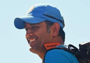 Mahendra Singh Dhoni (GREG WOOD/AFP/Getty Images)