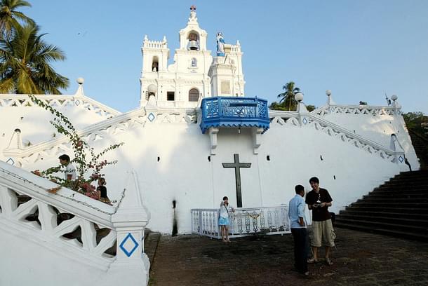 The Immaculate Conception Church in Panaji, Goa (SAM PANTHAKY/AFP/Getty Images)