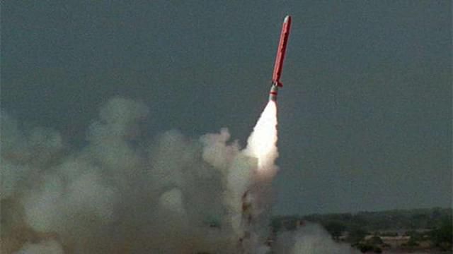 Submarine-launched cruise missile Babur-III  (Pakistan Radio)