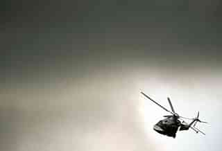 An AgustaWestland helicopter (ADRIAN DENNIS/AFP/Getty Images)