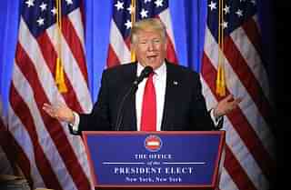 Trump speaks at a news conference at Trump Tower in New York City. (Spencer Platt/GettyImages)