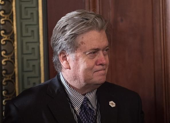 White House chief strategist Steve Bannon (NICHOLAS KAMM/AFP/Getty Images)