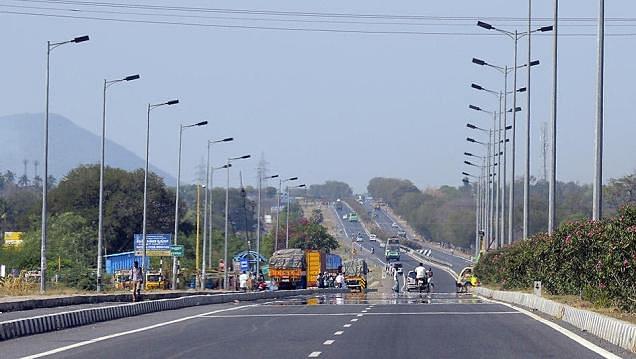 A view of National Highway 45