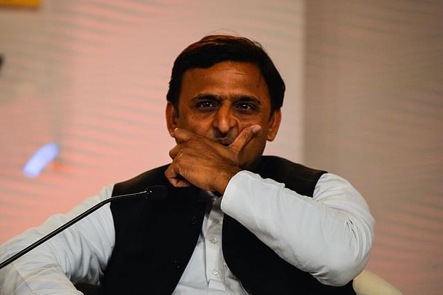 Samajwadi Party chief Akhilesh Yadav  (CHANDAN KHANNA/AFP/GettyImages)