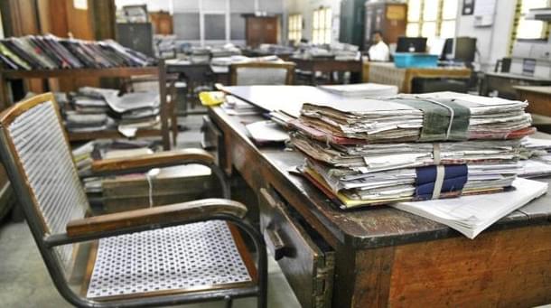 A government office in India.