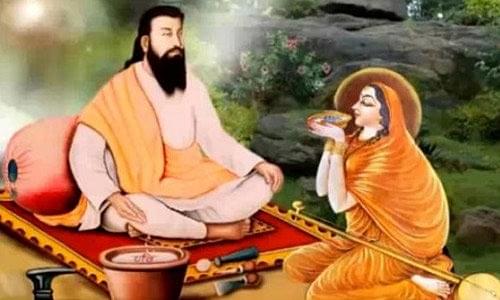 Guru Sant Ravidas and Meera