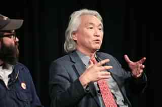 Physicist Michio Kaku speaks at the panel discussion ‘Parallel Worlds, Parallel Lives’ at the World Science Festival in New York City. (Amy Sussman/Getty Images for World Science Festival)