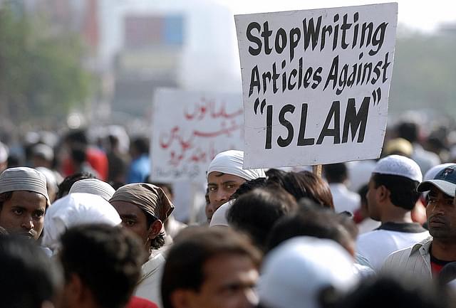 A protest in Kolkata in 2006 (DESHAKALYAN CHOWDHURY/AFP/Getty Images)