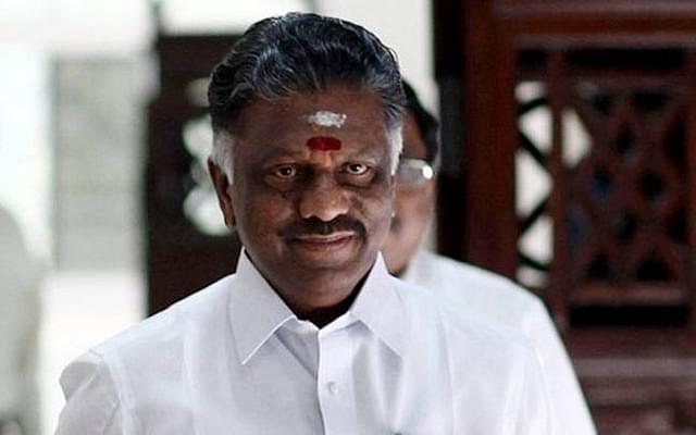 Tamil Nadu Chief Minister O Panneerselvam