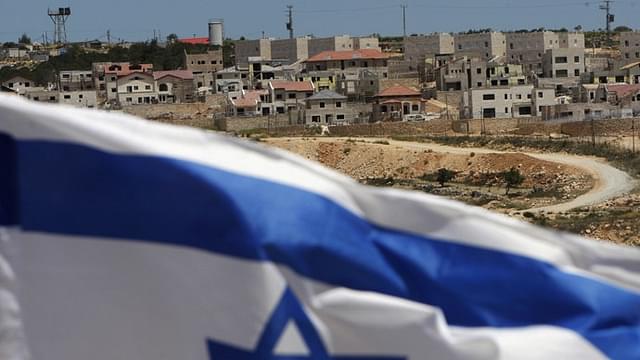 
Israeli settlement in

the West 
Bank. (THOMAS 
COEX/AFP/Getty Images)

