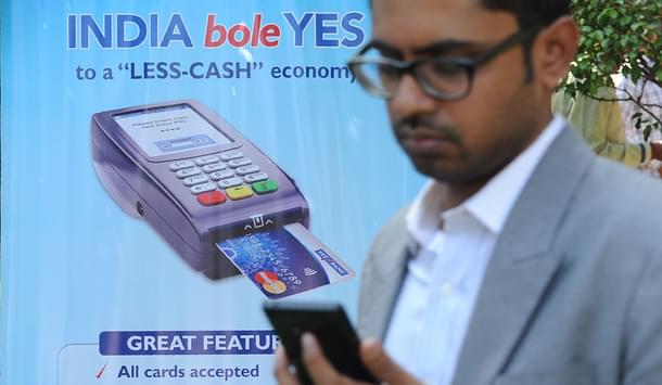 Cashless economy? (INDRANIL MUKHERJEE/AFP/Getty Images)