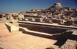 The excavated ruins of Mohenjodaro. (Wikipedia)