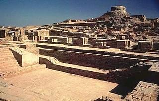 The excavated ruins of Mohenjodaro. (Wikipedia)
