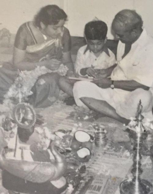 The author with Master Garu.
