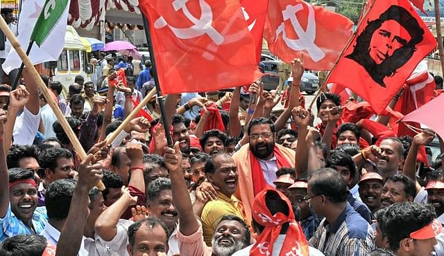 A Communist rally in Kerala