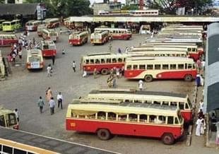 Kerala State Road Transport Corporation buses